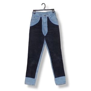 Vintage Seruchi High Waisted Chaps Style Jeans - Waist 24.5"